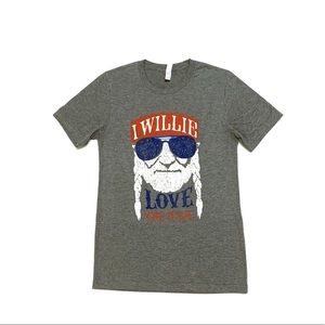{Bella Canvas} Willie Nelson tee